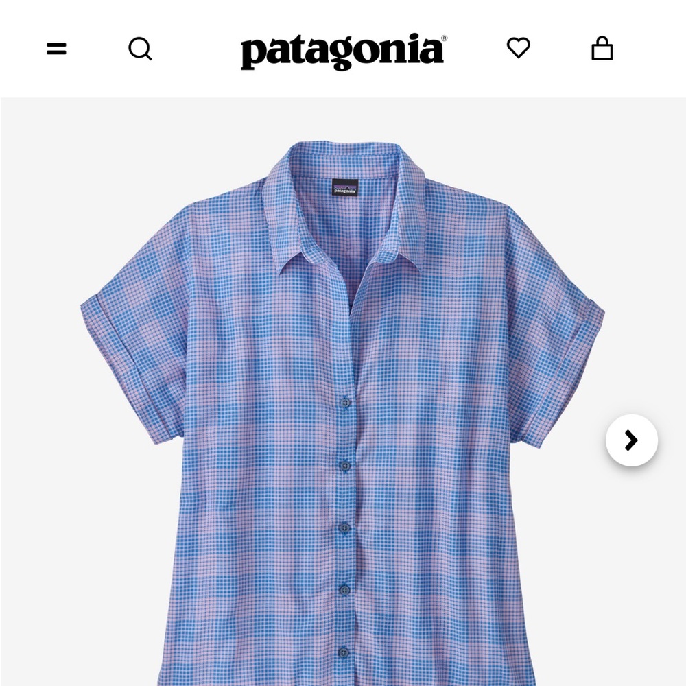 New with tags Patagonia xs lightweight AC shirt in milkweed mauve